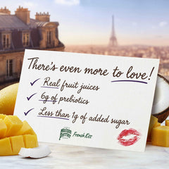 Maison Perrier lata abierta vertiendo burbujas, ideal para beber fría