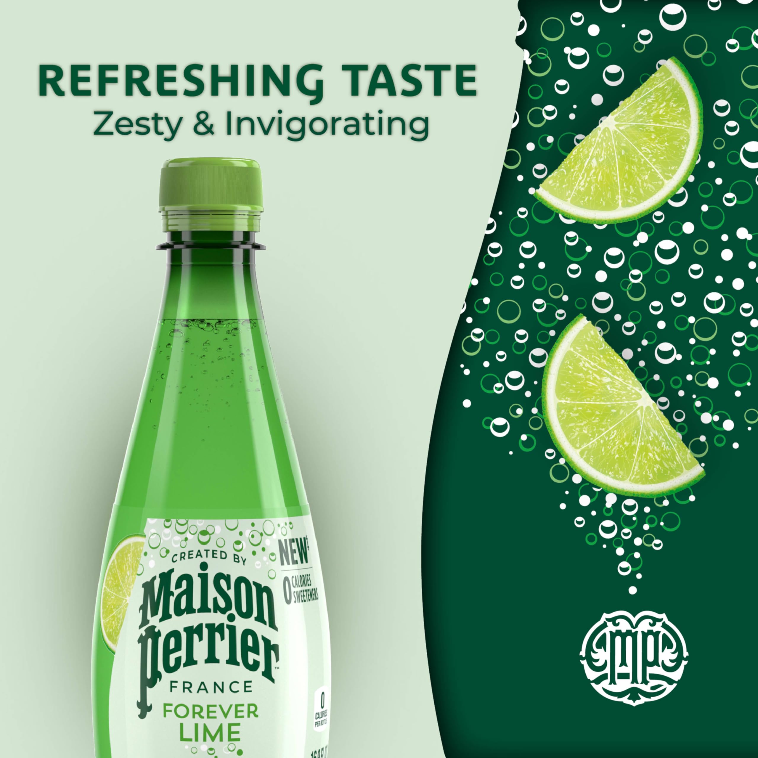 Maison Perrier close-up de burbujas que resalta efervescencia intensa