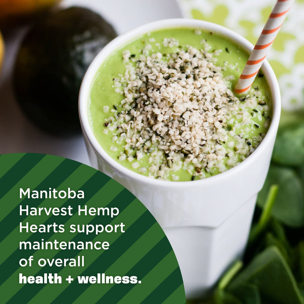 Manitoba Harvest etiqueta con certificaciones orgánicas y Non‑GMO
