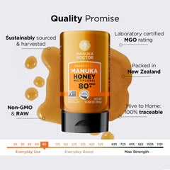 Manuka Doctor tapa dosificadora para uso sin goteos y control de porciones