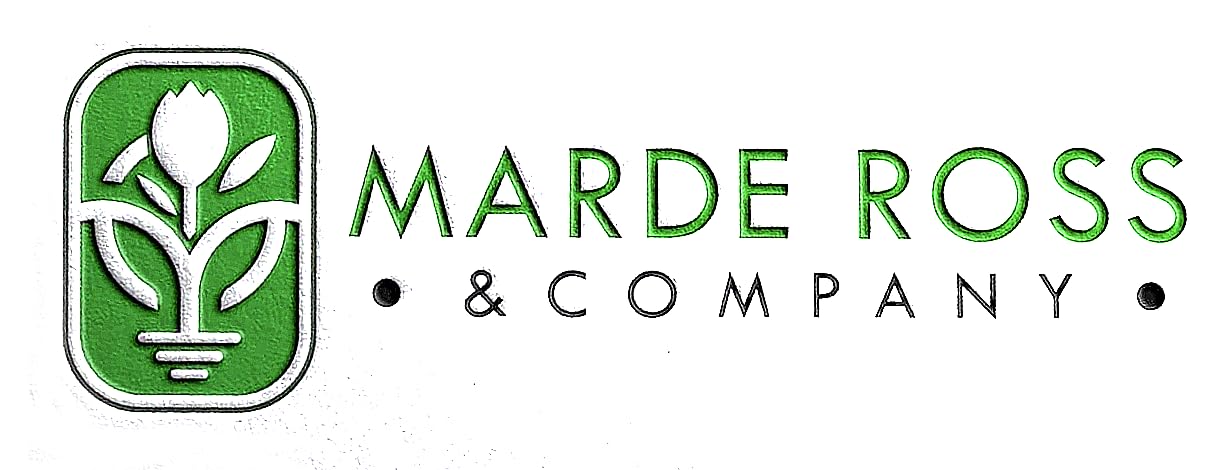 Marde Ross & Company embalaje con instrucciones para plantar y cuidar