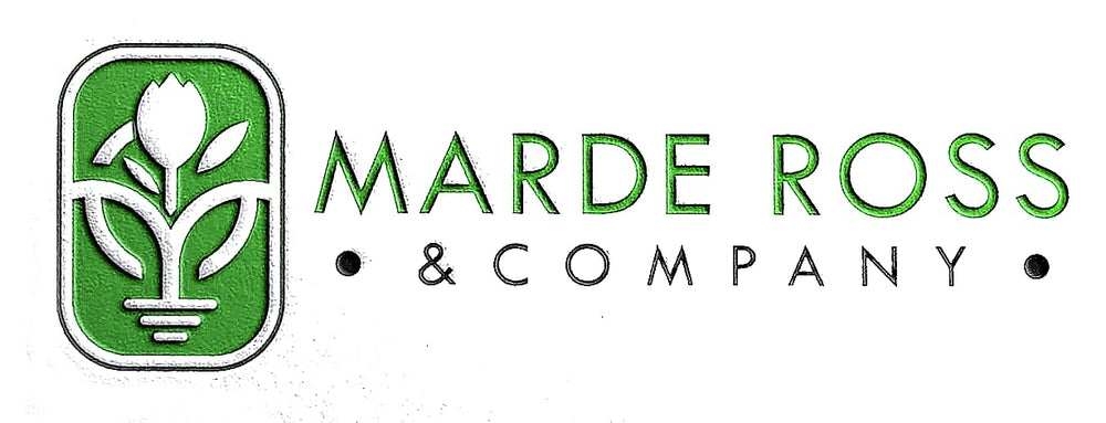 Marde Ross & Company embalaje con instrucciones para plantar y cuidar