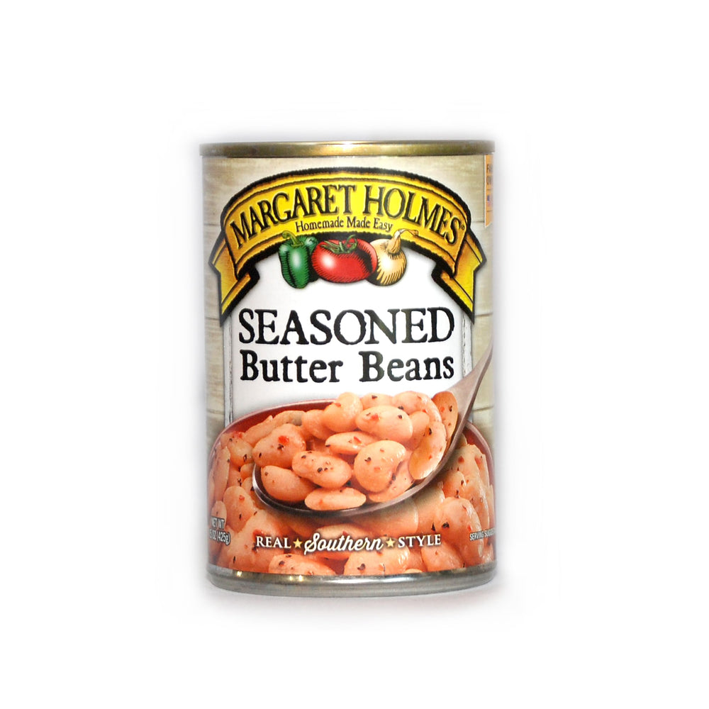 Margaret Holmes bowl servido con butter beans listos para comer, aporta conveniencia