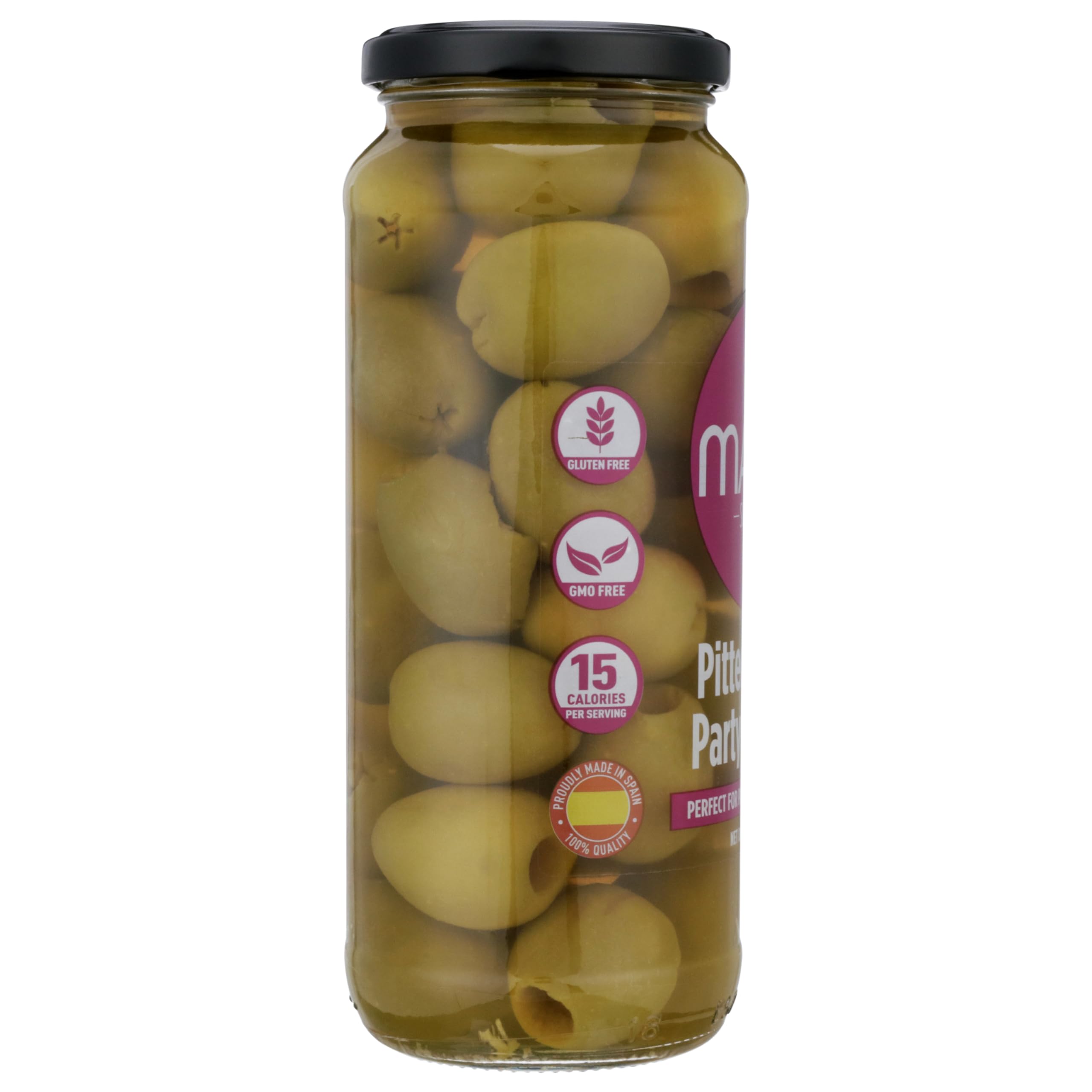 Mario Camacho mesa de aperitivos con aceitunas para fiestas y eventos