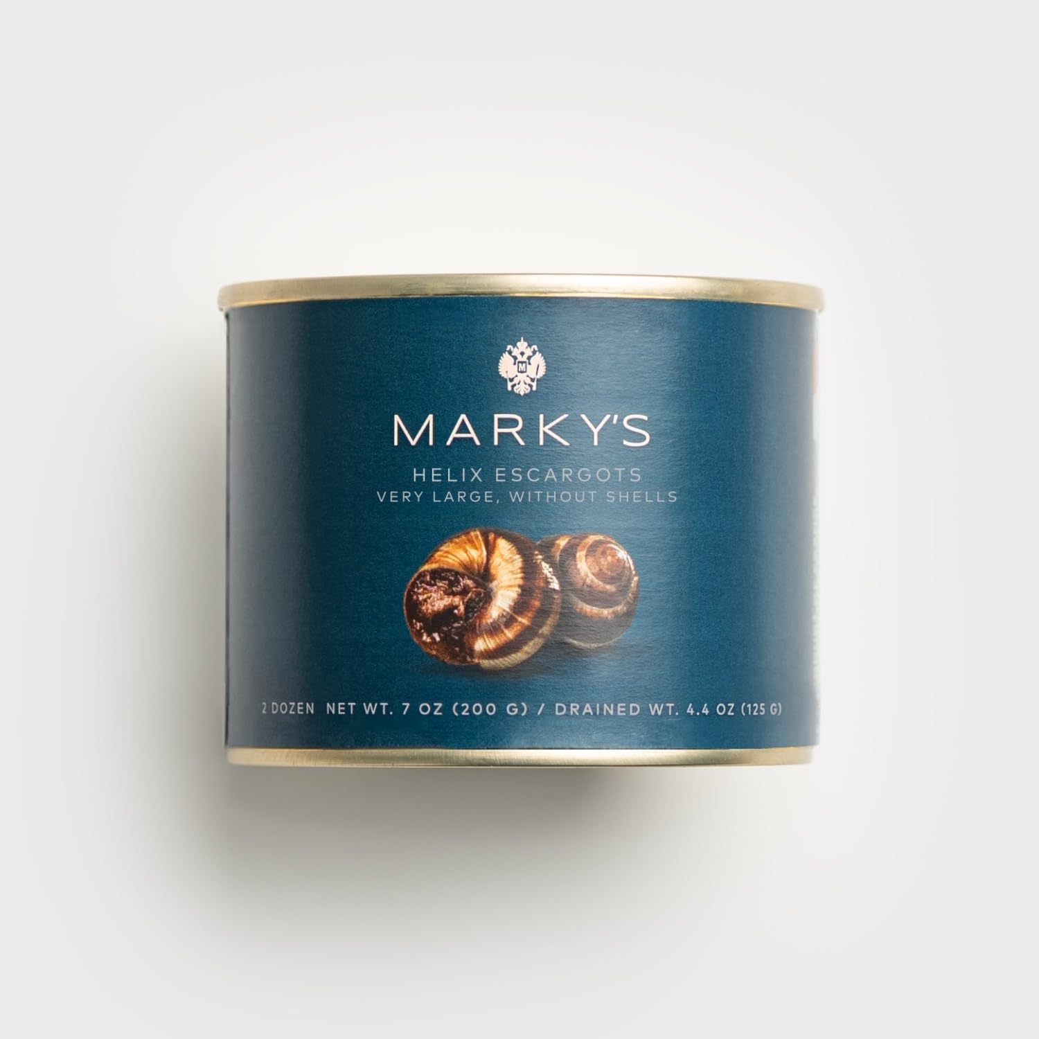 MARKY'S envase frontal de escargots listo para cocinar y presentar