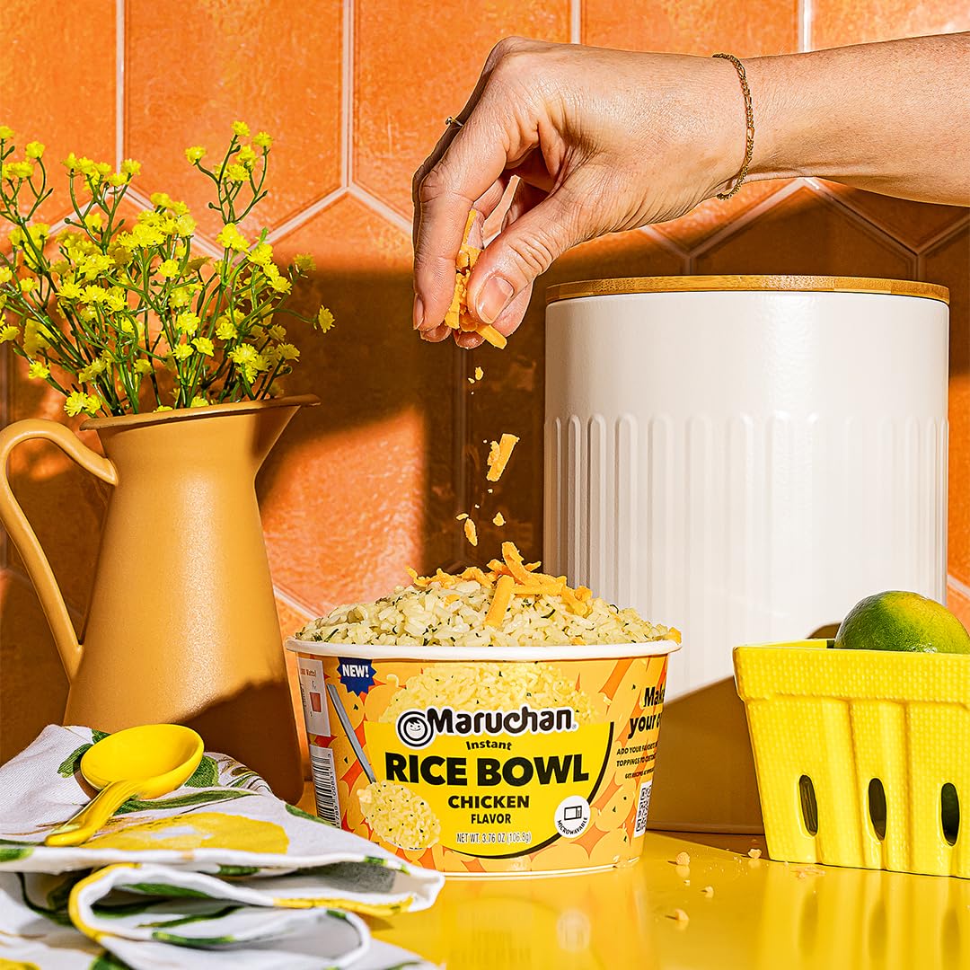 Maruchan bowl en microondas listo para calentar ahorro de tiempo