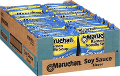 Maruchan imagen frontal del paquete mostrando marca y sabor soja