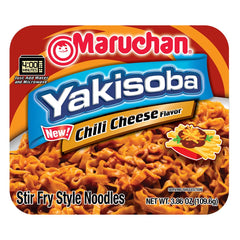 Maruchan Yakisoba servido en tazón listo para comer, conveniencia rápida