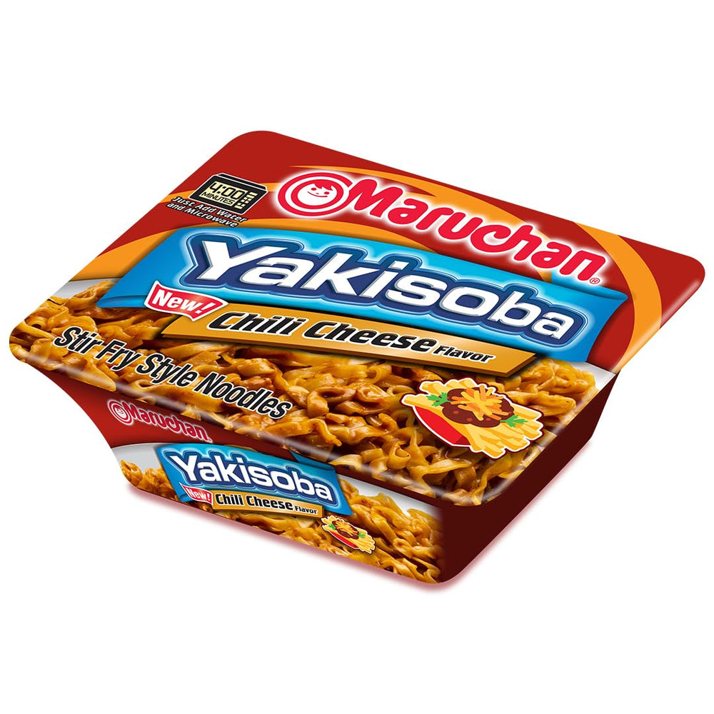 Detalle de salsa chili cheese en fideos Maruchan mostrando cremosidad