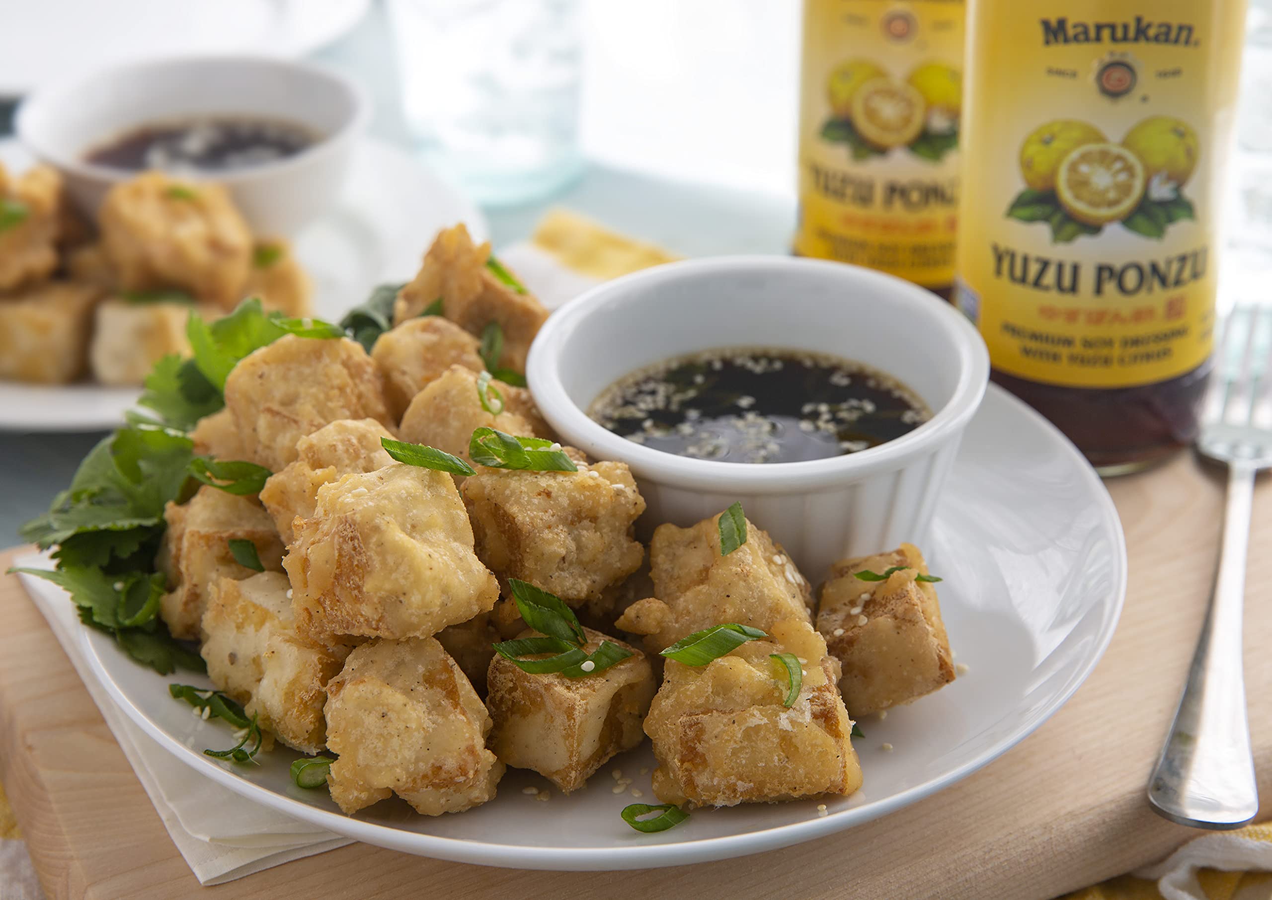 Marinar pollo con Marukan Ponzu Yuzu, aporta fragancia y equilibrio