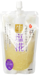 Marukome envase frontal mostrando etiqueta clara y peso 7.05 oz, conveniencia de uso