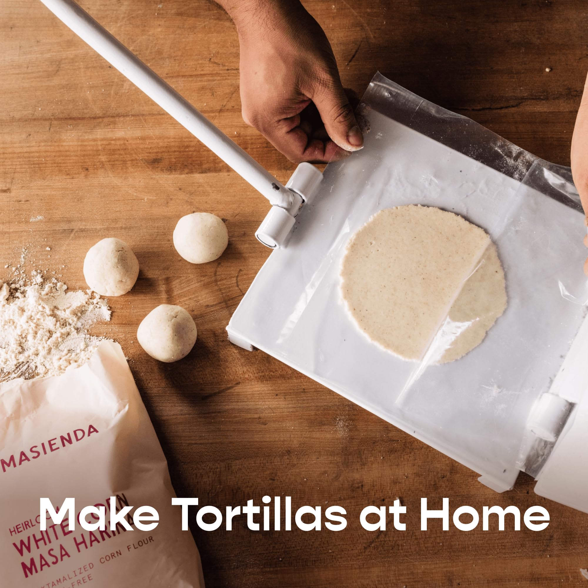 Masienda producto en cocina tradicional, inspira recetas auténticas