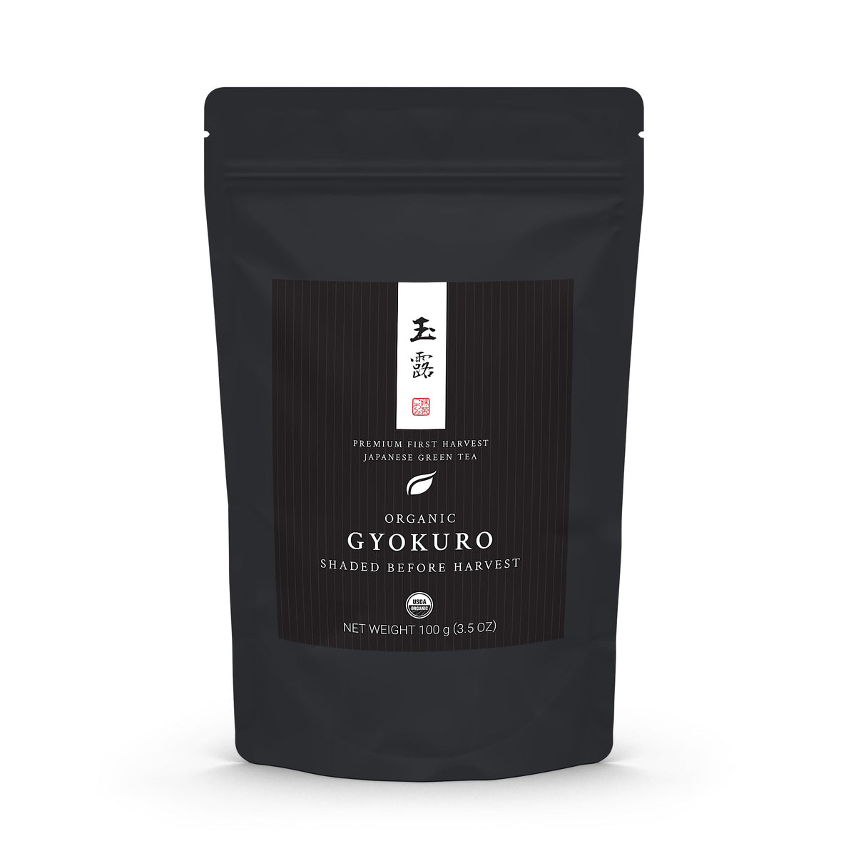Matcha Konomi frente del empaque mostrando bolsa de 100 g y origen Kagoshima