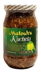 Matouk's frasco frontal mostrando etiqueta auténtica y tamaño práctico