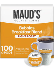 MAUD'S caja frontal de 100 cápsulas mostrando presentación y conveniencia