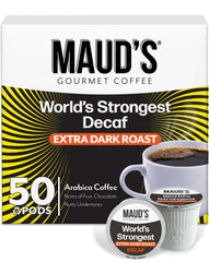 MAUD'S caja frontal con 50 cápsulas mostrando el diseño y ahorro
