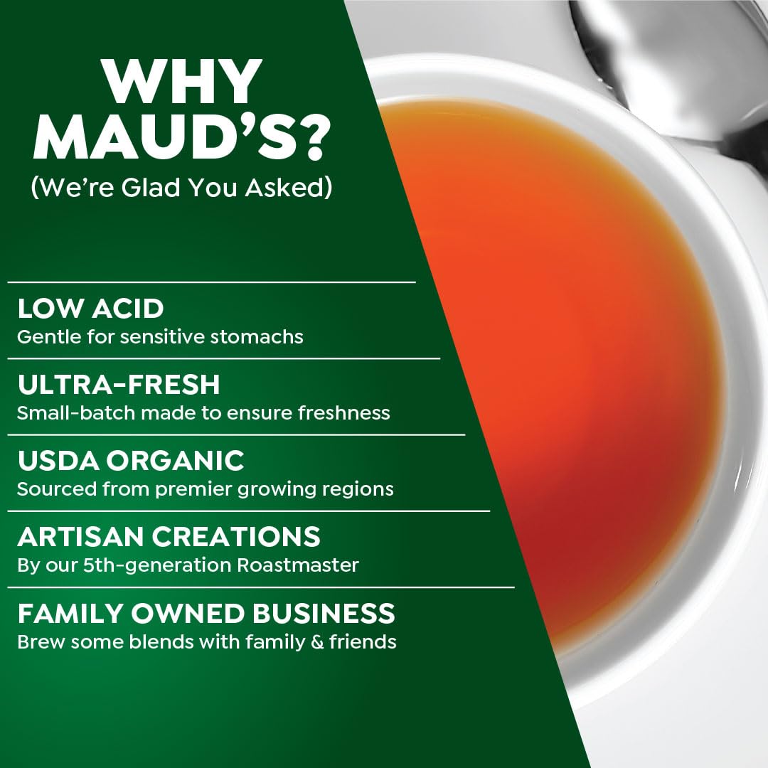 MAUD'S cápsula junto a mano para comparar tamaño y facilidad de uso
