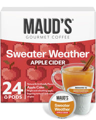 MAUD'S envase frontal mostrando diseño otoñal y claridad del producto
