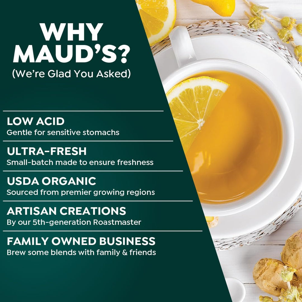 MAUD'S cápsula junto a una mano para comparar tamaño y conveniencia