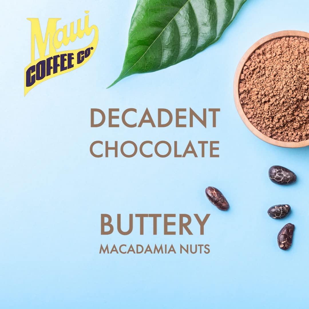 Maui Coffee Co paquete 7oz comparado muestra tamaño práctico para probar