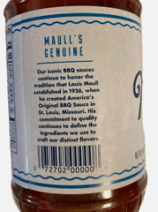 Maull's salsa aplicada en costillas a la parrilla realza el sabor