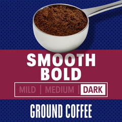 Maxwell House cucharada de café midiendo porciones para taza consistente