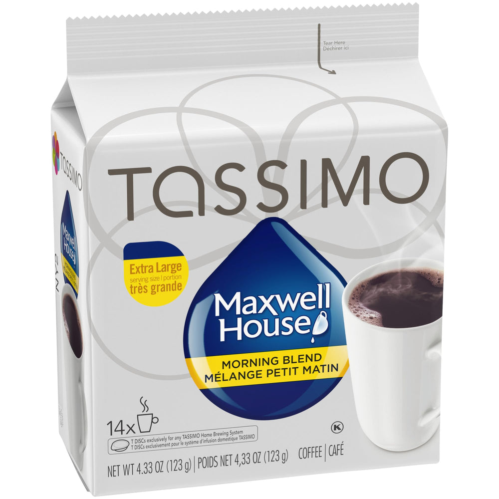 MAXWELL HOUSE sello de importado desde Canadá destacando procedencia del producto