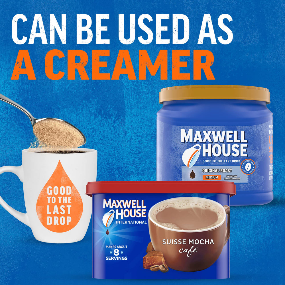 MAXWELL HOUSE pack de cuatro botes ideal para almacenamiento doméstico