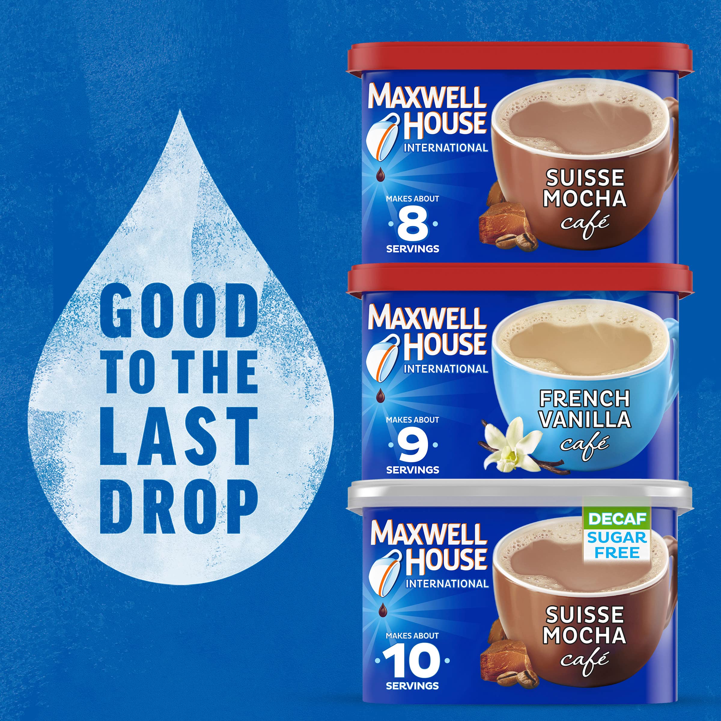 MAXWELL HOUSE etiqueta de ingredientes con certificación Kosher visible