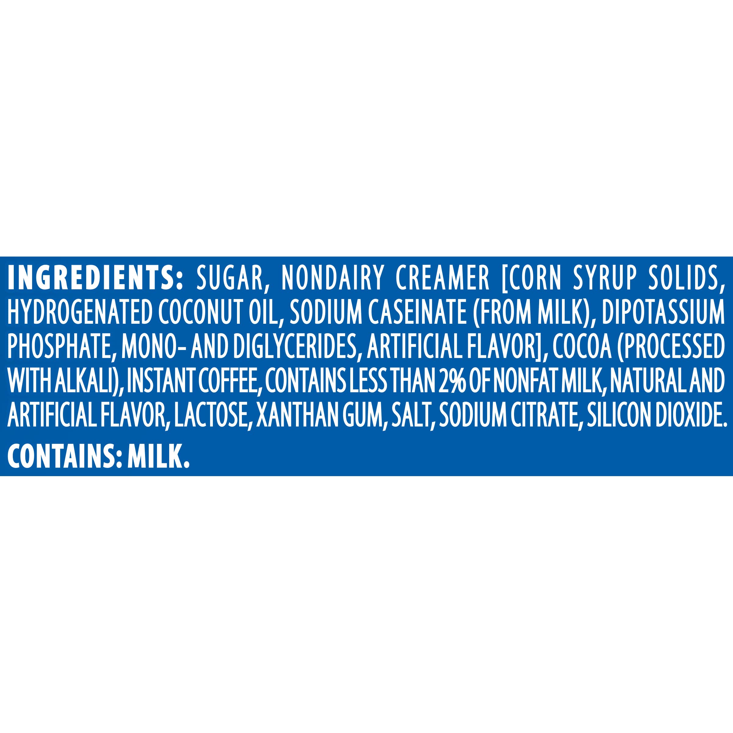 MAXWELL HOUSE cucharada de mezcla con textura cremosa visible