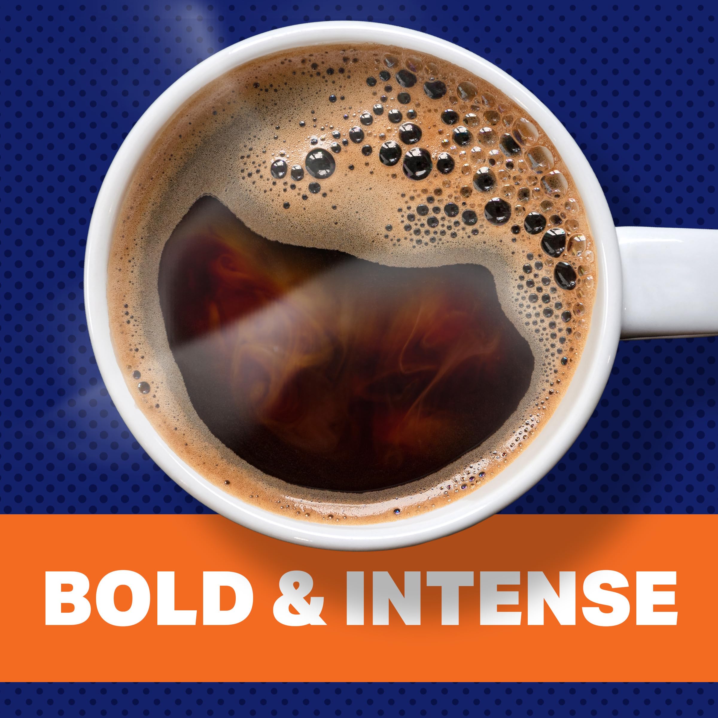 Maxwell House taza humeante lista para beber, ofrece un despertar energético
