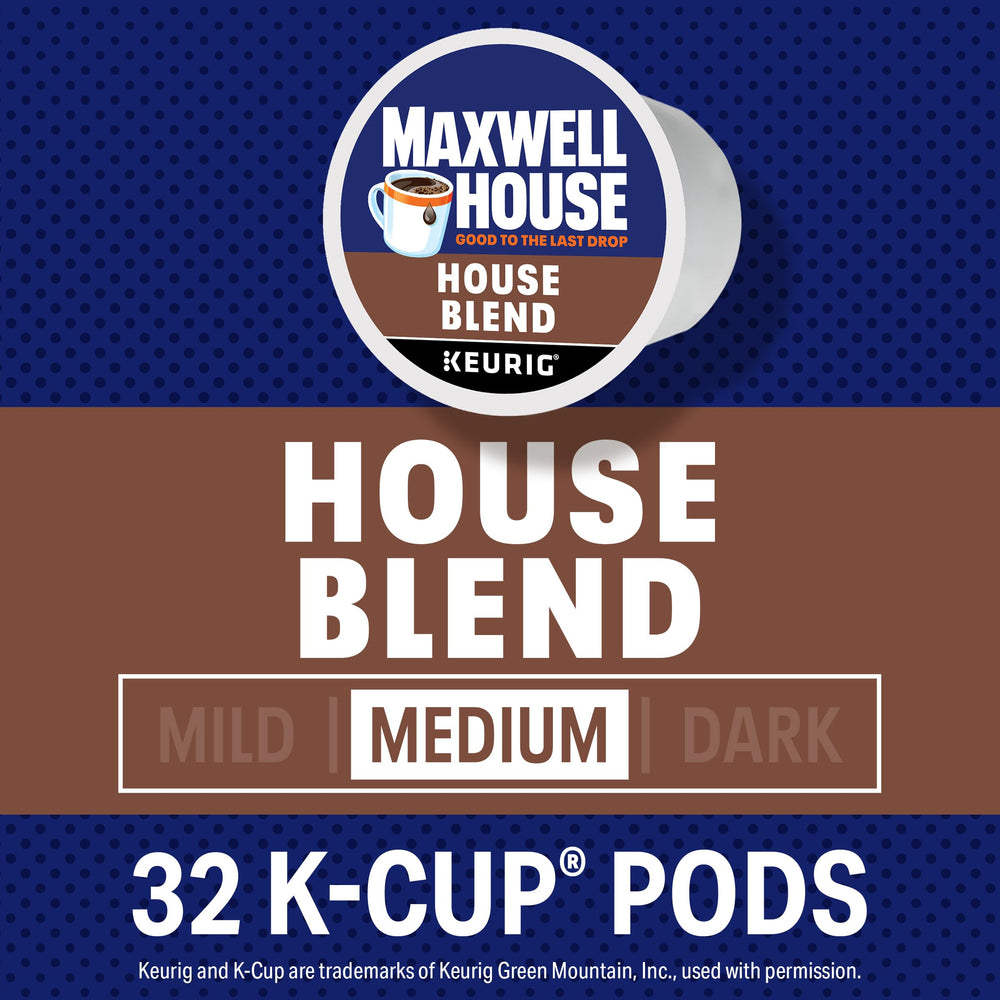 MAXWELL HOUSE taza de café preparada con crema, resalta sabor equilibrado