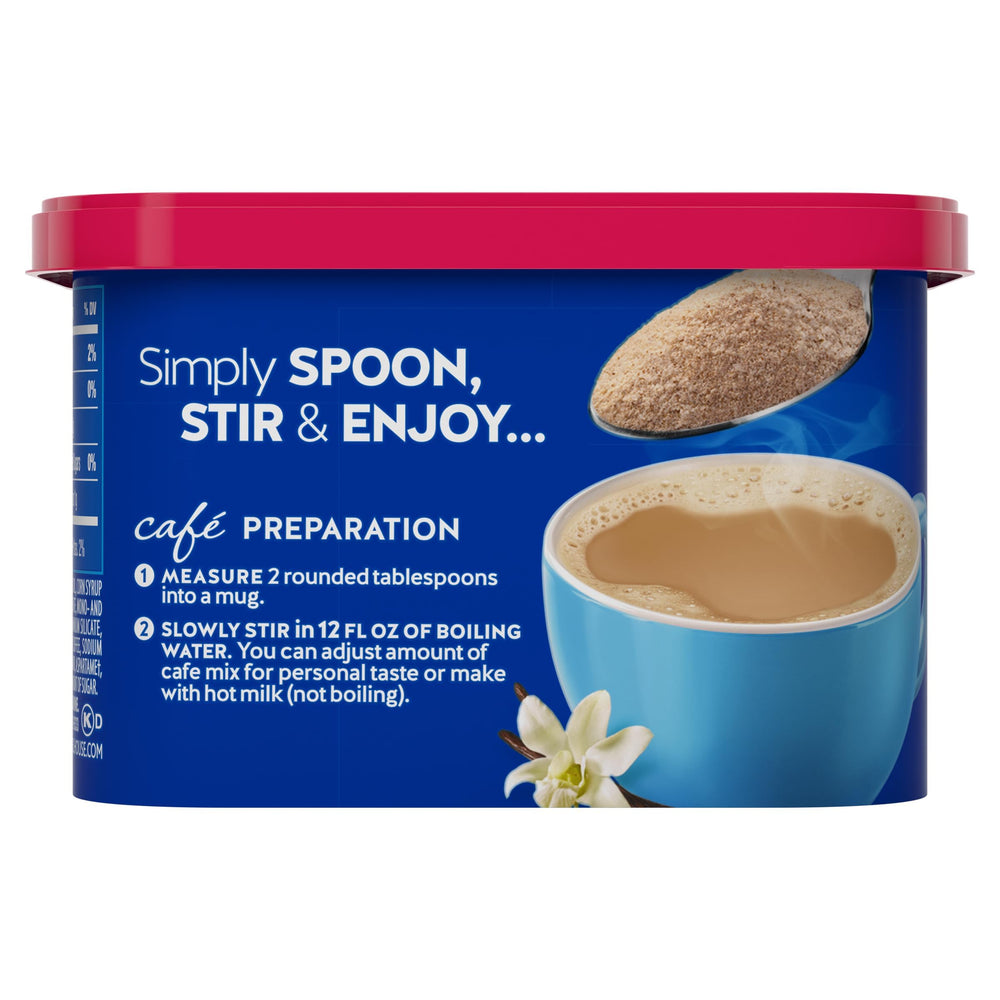 MAXWELL HOUSE polvo textura fina que facilita disolución rápida