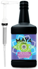 Maya Tea frente del envase de 64 oz, práctico para servicio rápido