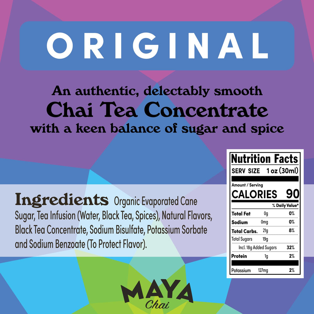 Maya Tea textura del concentrado cercana, mezcla homogénea y lista para usar