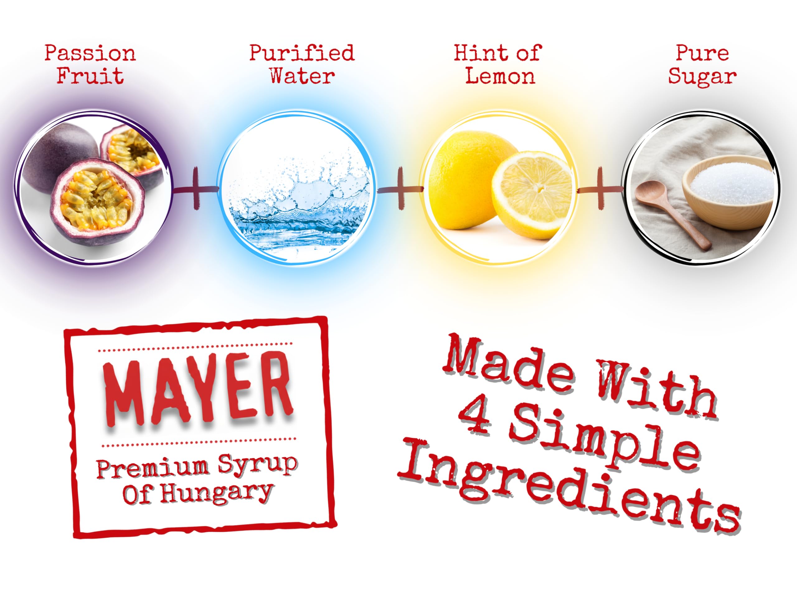 Mayer Passion Fruit Syrup en cóctel tropical realza sabor exótico