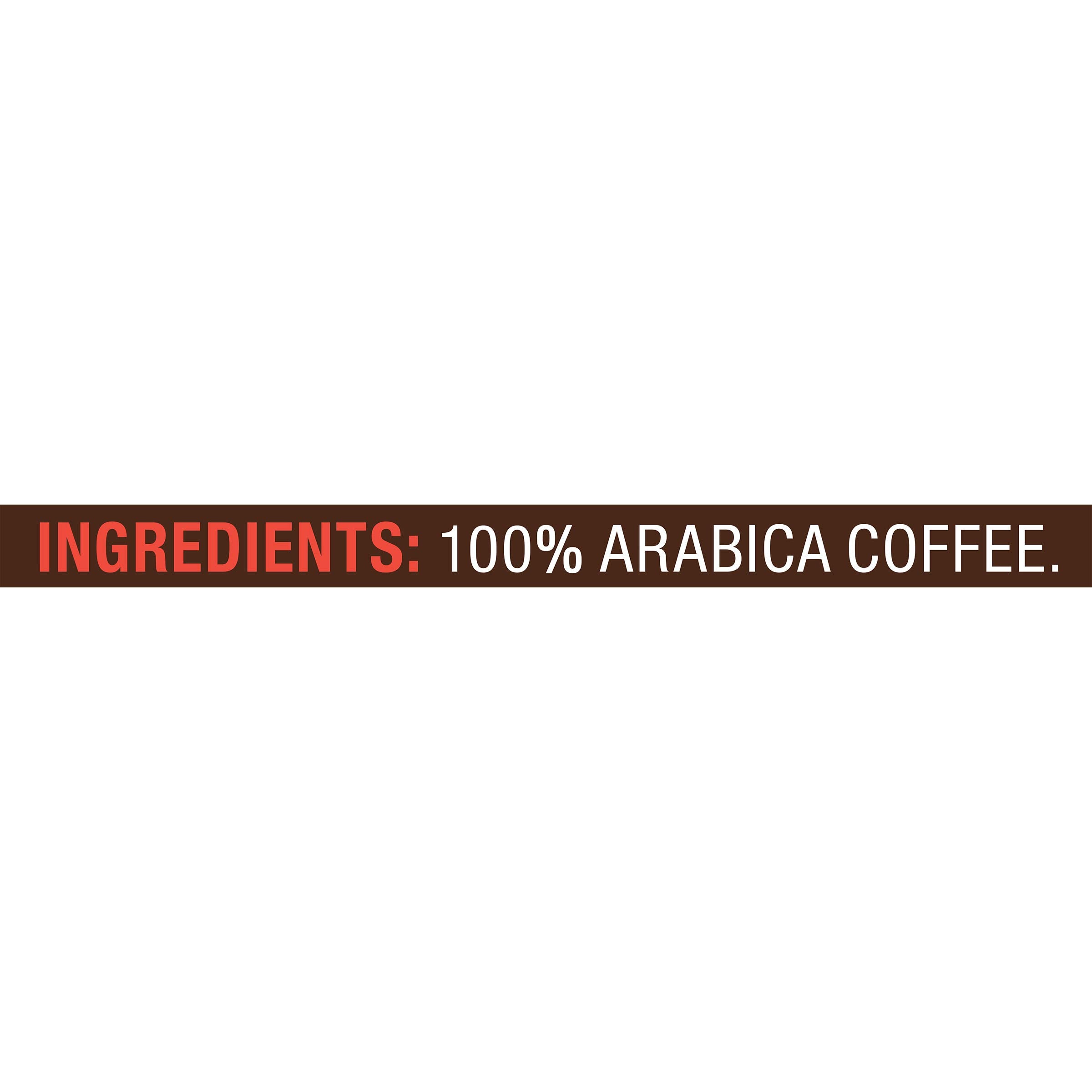 McCafe cápsula primer plano con sello individual que conserva aroma