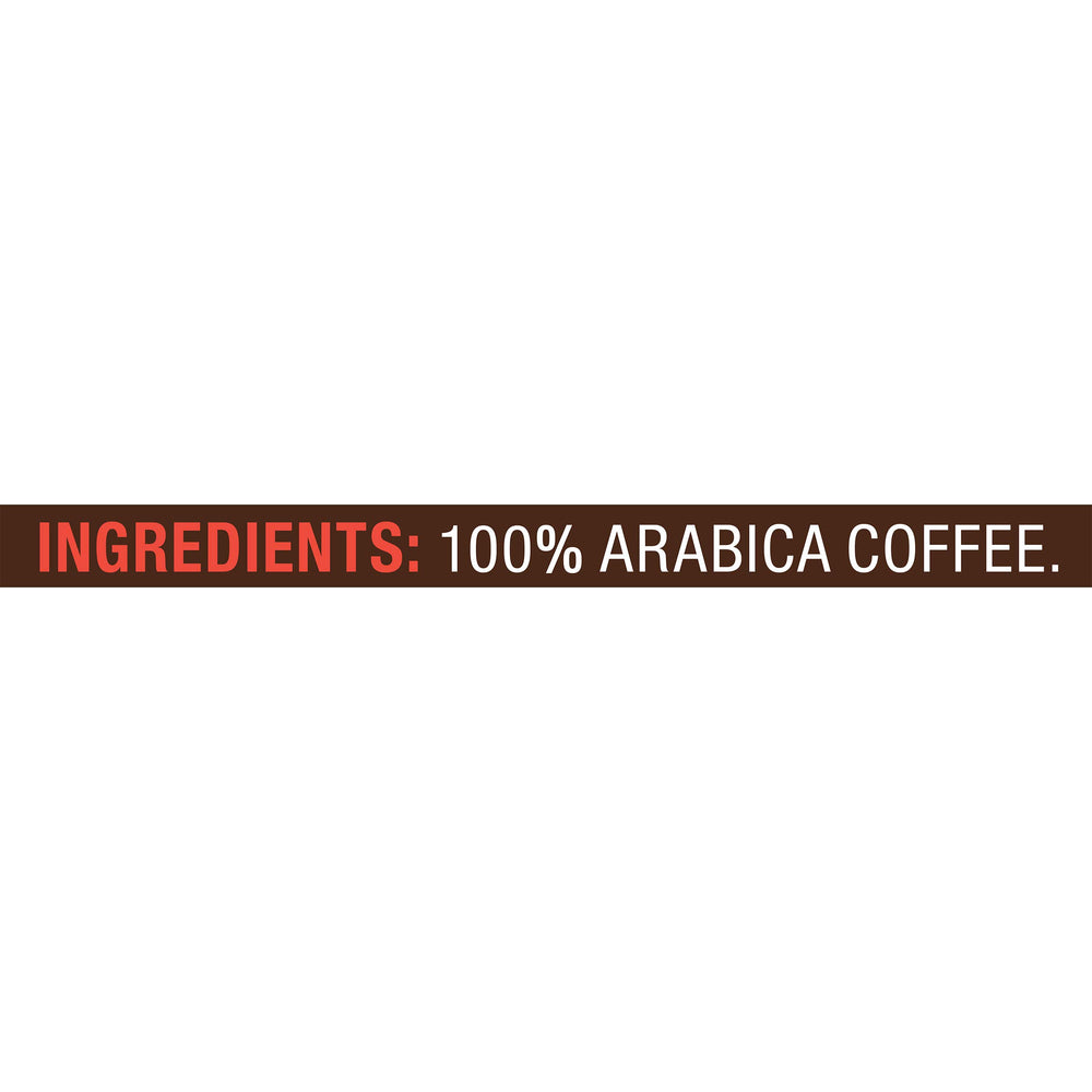 McCafe cápsula primer plano con sello individual que conserva aroma