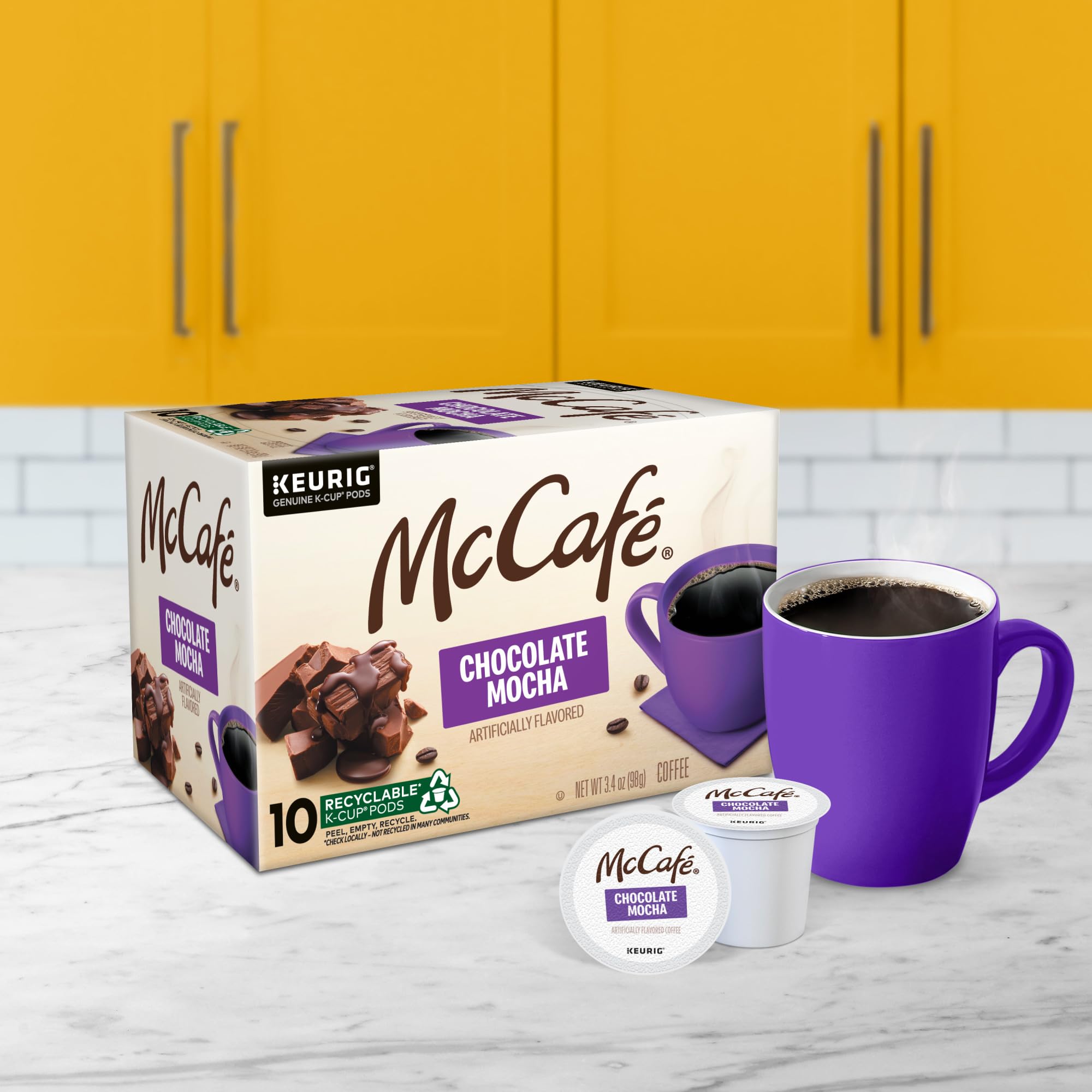 McCafé etiqueta kosher Orthodox Union destacando certificación segura