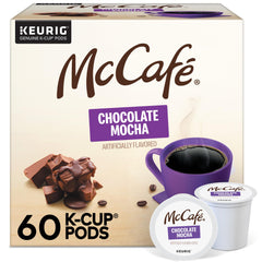 McCafé paquete frontal mostrando 60 cápsulas y beneficio de conveniencia