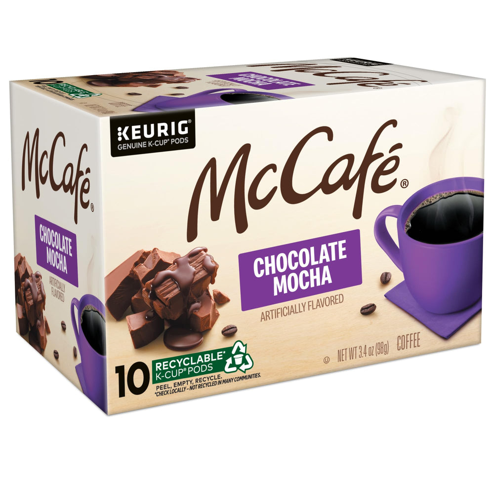 McCafé granos y tueste en bandeja ilustrando control de temperatura y calidad