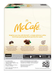 McCafe taza de Irish Mocha servida cremosidad visible y aspecto apetitoso