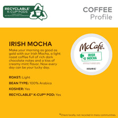McCafé detalle del café molido dentro de la cápsula, aroma concentrado y sabor