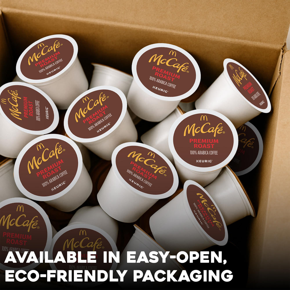 McCafé polvo de café molido 100% Arabica mostrando textura y frescura