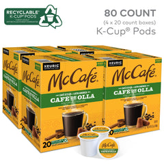 McCafé primer plano del color oscuro y textura del café para cuerpo