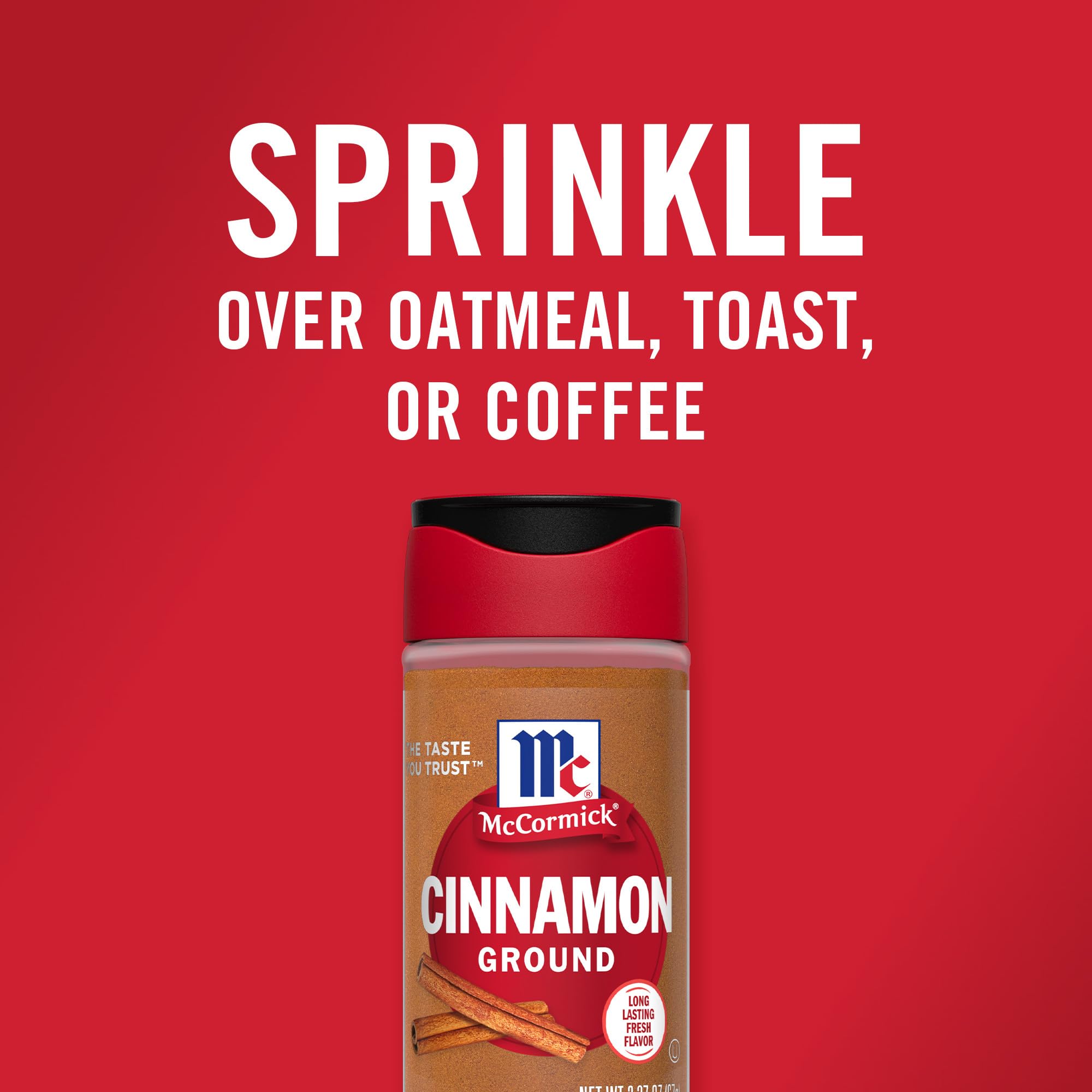 McCormick primer plano del polvo revela textura homogénea