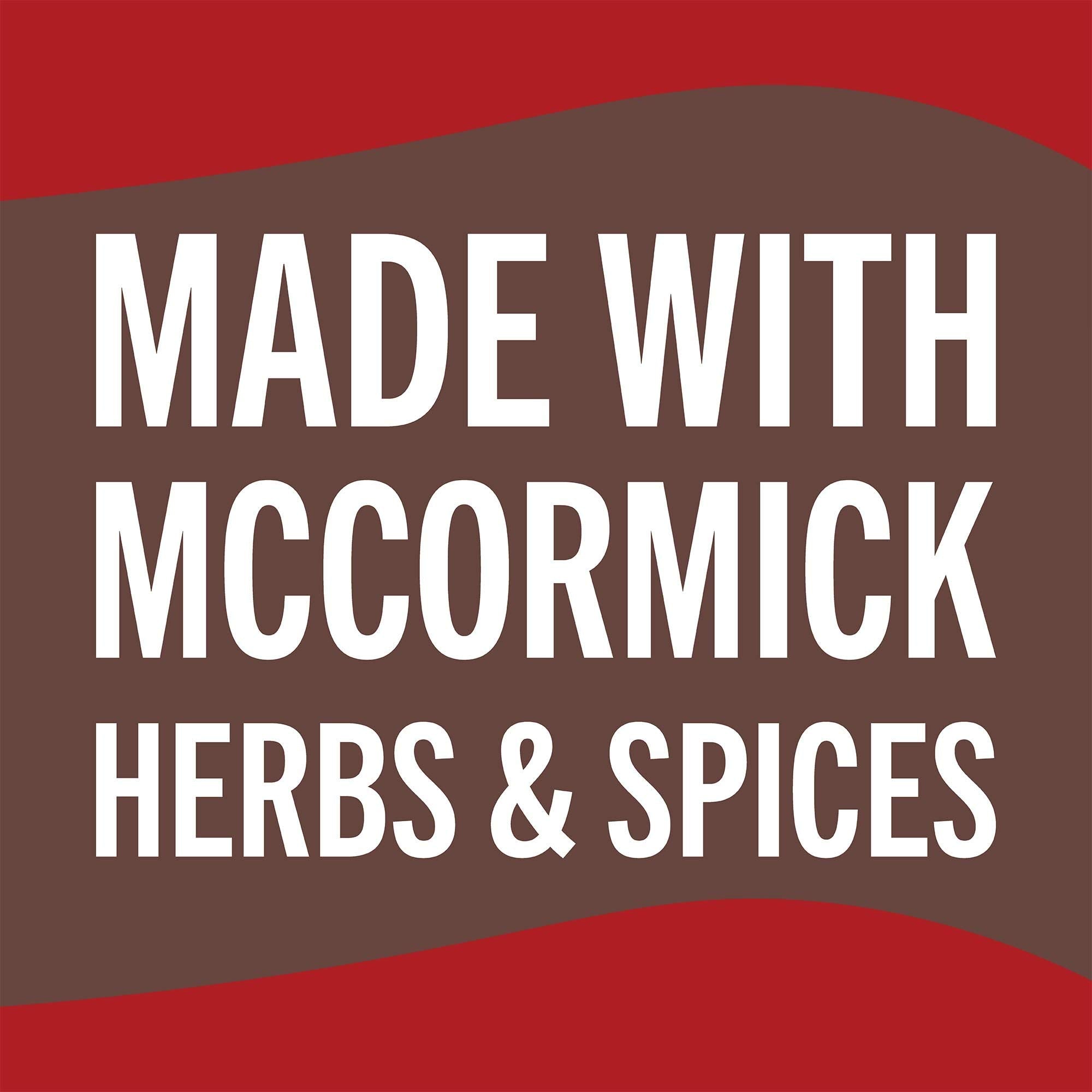 McCormick preparación en sartén con carne mostrando fácil uso