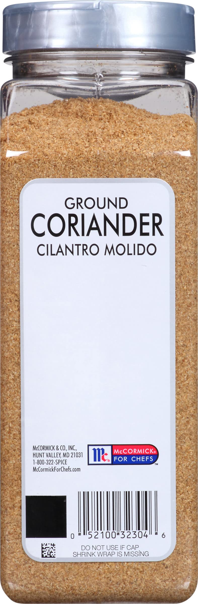 McCormick Culinary coriandro espolvoreado sobre carnes, realza sabor y marinados