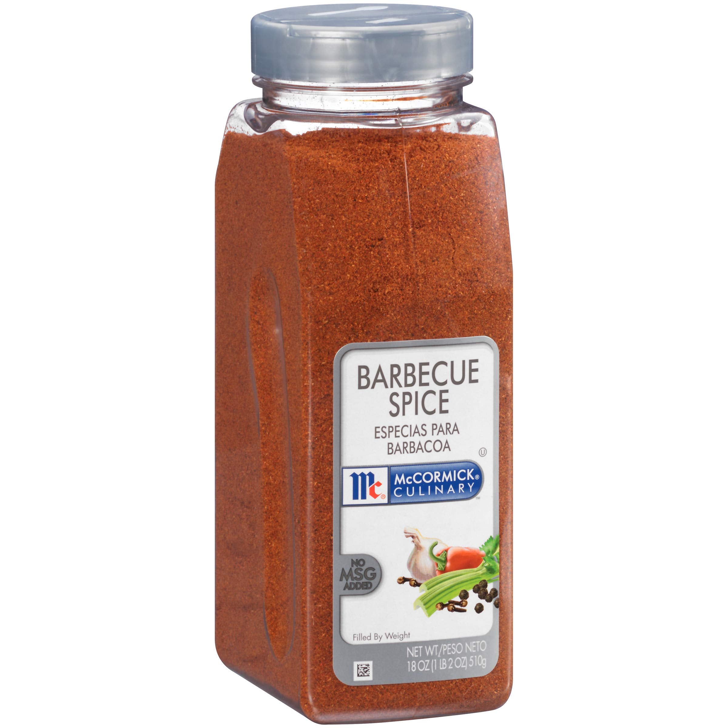 McCormick Culinary vista frontal del envase de 18 oz mostrando etiqueta y diseño