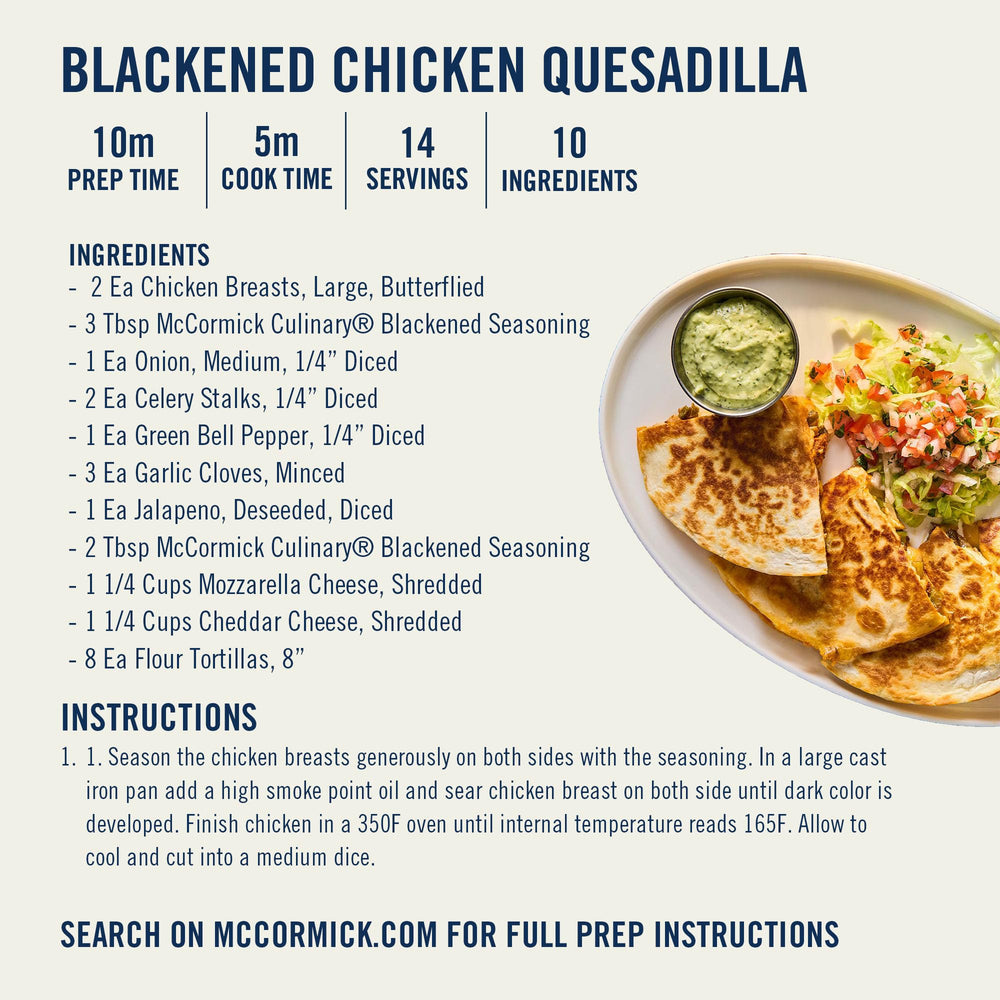McCormick Culinary bote abierto con cuchara mostrando consistencia homogénea